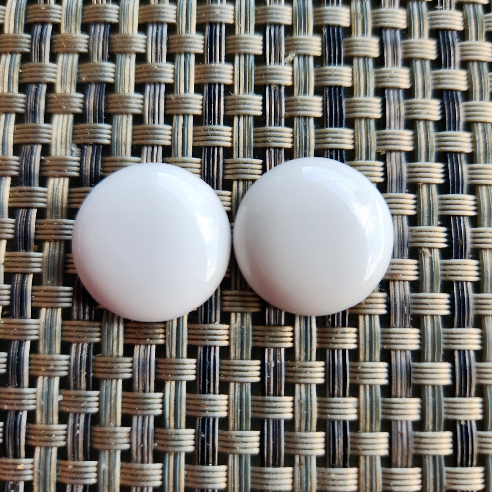 Set of 3 pairs of  Ceramic Buttons For Handle Faucet, blank